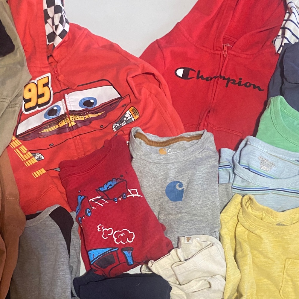 Champion Red Hoodie& Lighting McQueen hoodies zip up jackets. Other shirts & top